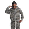 Heavyweight Leopard Camo Zip Hoodie