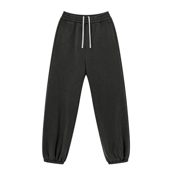 Oversized Snow Wash Fleece Joggers