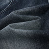 Double-Button Whiskered Wide-Leg Denim Shorts