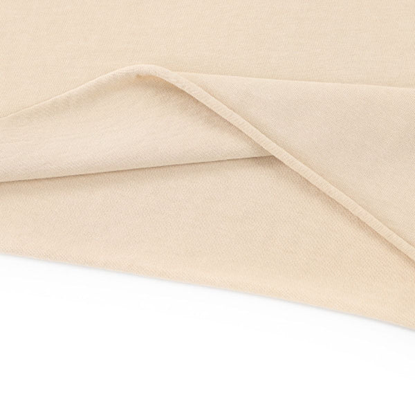 Snowflake Washed Raw Edge Boxy Cropped Tee