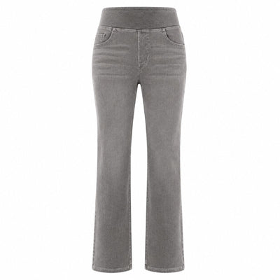 Vintage Washed High Waist Straight Leg Jeans