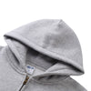 Dual Zipper Fleece Hooded Streetwear Hoodie
