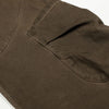 Curved Panel Wide-Leg Utility Cargo Pants