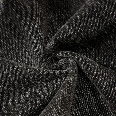 Men's Distressed Washed Denim Wide Leg Pants Punk Paint Splatter