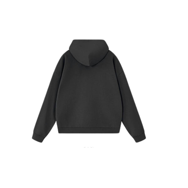 Vintage Boxy Full Zip Hooded Sweatshirt