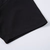 Vintage Waffle Knit Deconstructed Slim Crew Tee