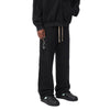 Relaxed Raw Hem Puddle Pants