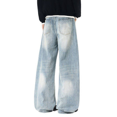 Vintage Fade Sculptural Barrel Leg Denim Jeans