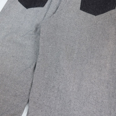 Vintage-Inspired High-End Button Wide-Leg Denim Pants