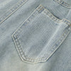 Vintage Washed Strappy Denim Mididress
