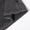 Structural Panels Sleeve Zipper Vintage Washed Short Sleeve Tee