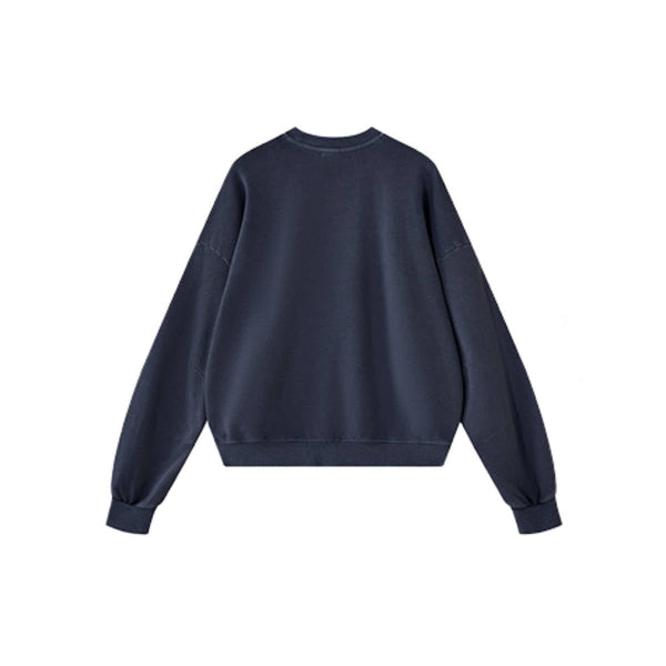 Vintage Washed Terry Crewneck Streetwear Sweatshirt