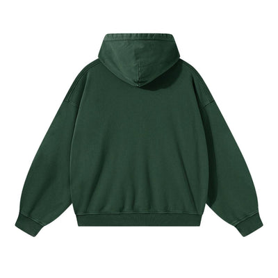Vintage Washed Heavyweight Pullover Hoodie