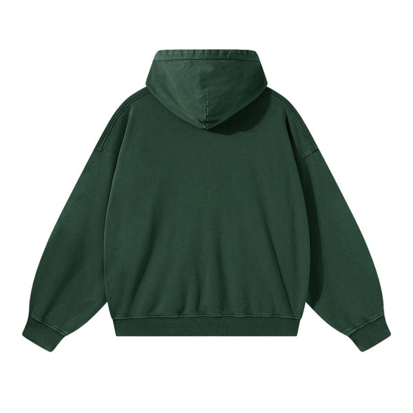 Vintage Washed Heavyweight Pullover Hoodie