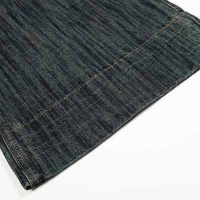 High Waist Wide Leg Dark Wash Denim Jeans