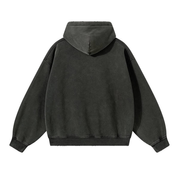 Heavyweight Washed Fleece Hoodie