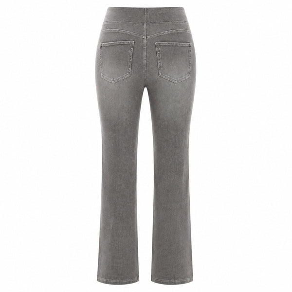 Vintage Washed High Waist Straight Leg Jeans
