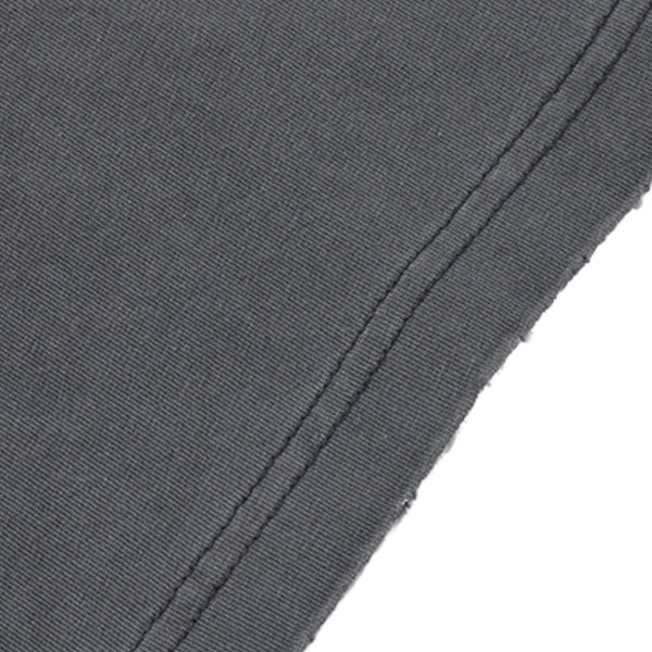 Distressed Raw Hem Boxy Cotton T-Shirt