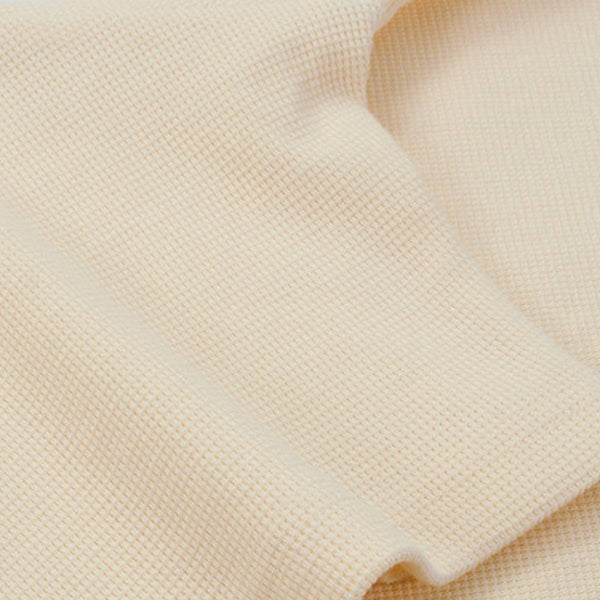 Waffle Knit Lapel Polo T Shirt