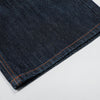 Patchwork Curved Wide-Leg Raw Denim Premium Jeans