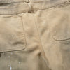 Distressed Detailing Vintage Wide Leg Painter Pants