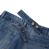 Paris Button Baggy Wide-Leg Denim Jeans
