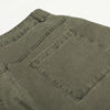 Olive Wide Leg Pants Star Cross Embroidery Details