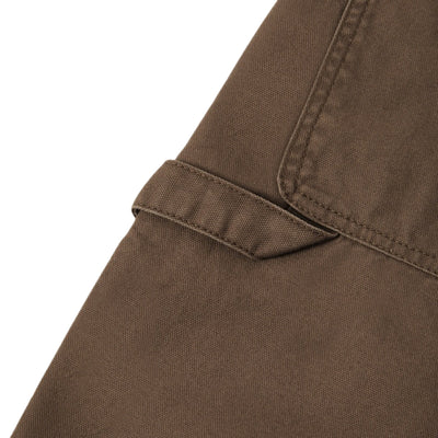 Vintage Washed Distressed Utility Bermuda Shorts