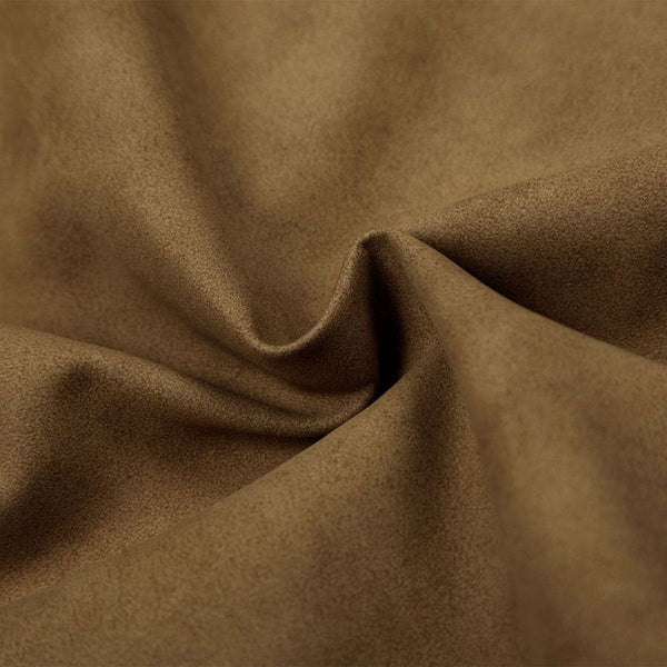 Suede Boxy Fit Padded Jacket Trimmed