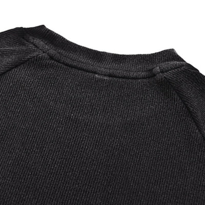 260G Snow Wash Oversized Raglan Sleeve T-Shirt