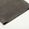Faded Grey Vintage Wash Wide-Leg Jeans
