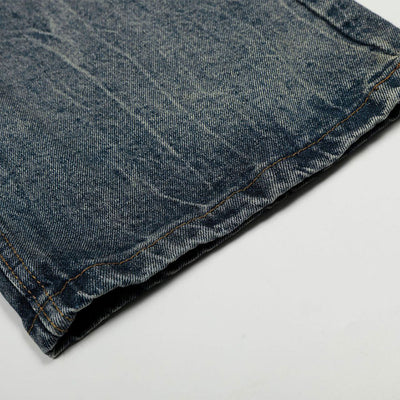 Distressed High Waist Wide Leg Jeans