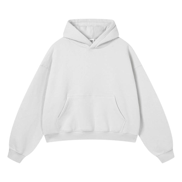 Vintage Acid Washed Thick Hooded Sweatshirt