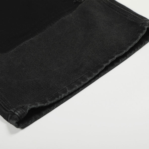 Vintage High Street Distressed Blade Cut Jeans