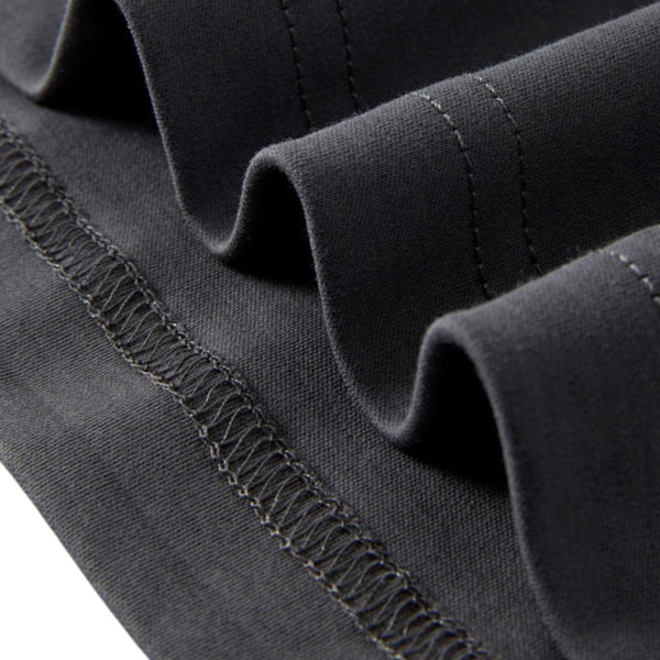 Panelled Back Seam Sleeveless T-Shirt