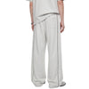 Colorblock Seam Detail Curved Leg Pants