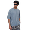 Washed Boxy Raw Hem Tee