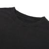 Black Washed Cotton Ripped Boxy Tee 8oz