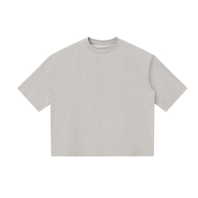 Minimalist Daily Wear Lightweight Boxy Tee