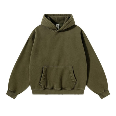 Heavyweight Washed Fleece Hoodie