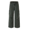 Cargo Wide Leg Stretch Waist Office Commuter Pants