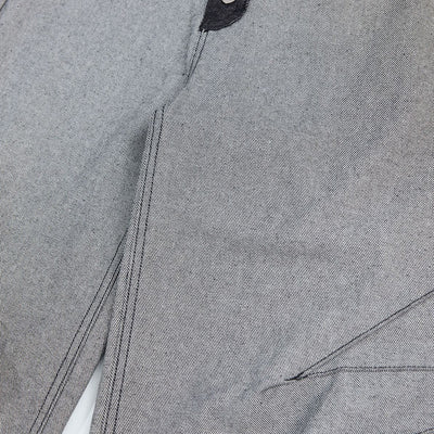 Vintage-Inspired High-End Button Wide-Leg Denim Pants