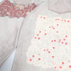 High Street Vintage-Inspired Patchwork Print Wide-Leg Jeans
