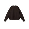 Heavyweight Fleece Boxy Drop Shoulder  Crew Neck Sweatshirt