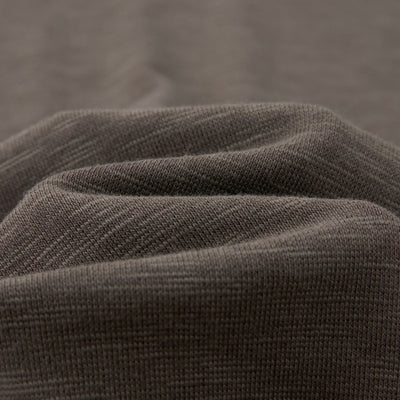 Retro Boxy Wool Blend Seagull Collar Polo Shirt