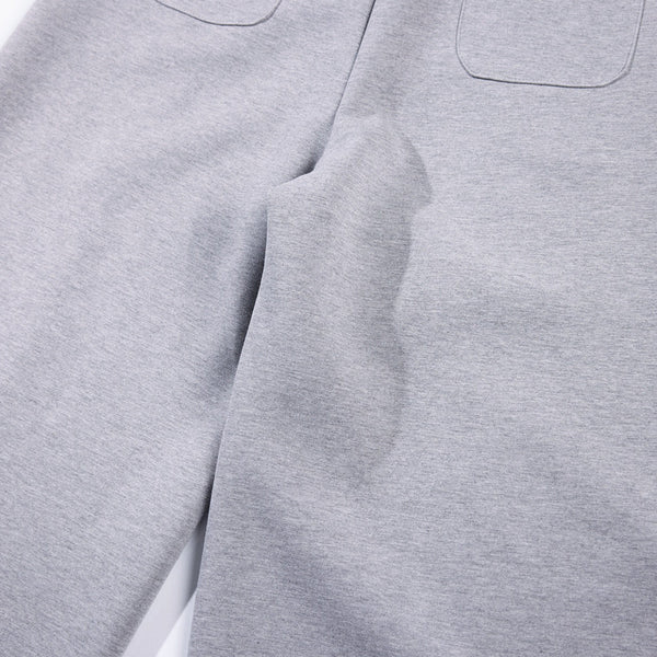 Relaxed Streetwear Deconstructed Curved Blade Joggers