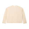 260G Waffle Knit Boxy Long Sleeve Tee