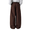 Relaxed Fit Wide Leg Casual Pants