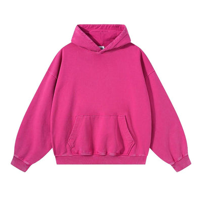 Vintage Washed Heavyweight Pullover Hoodie