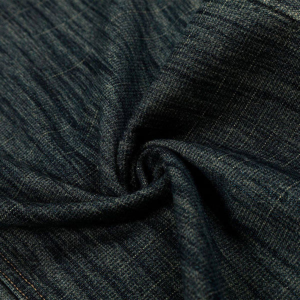 High Waist Wide Leg Dark Wash Denim Jeans